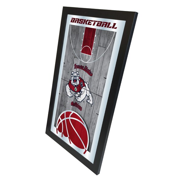 Fresno State University 15 X 26 Basketball Mirror